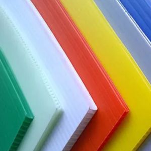 PE Material Plastic Corflute Sheets 