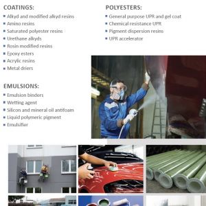 Coatings, Emulsions & Resins